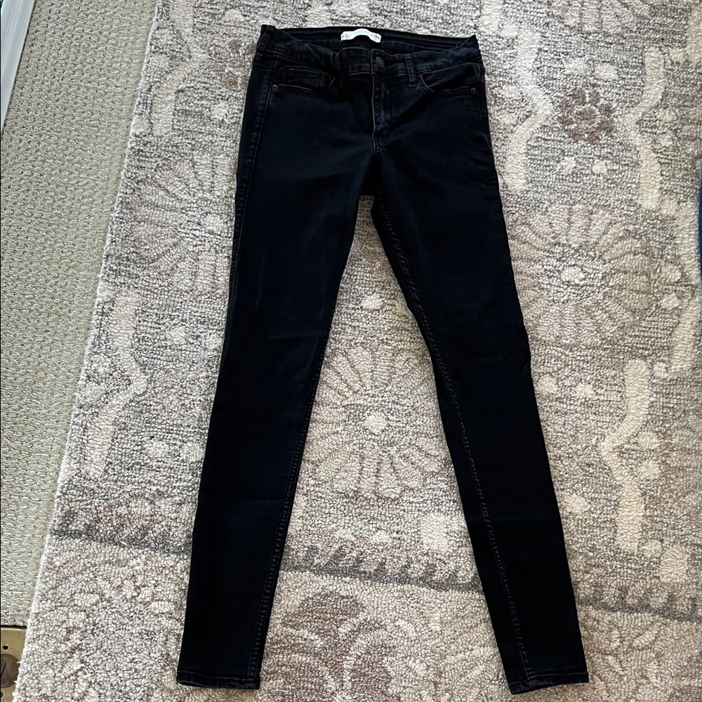 Abercrombie & Fitch Black Skinny Jeans